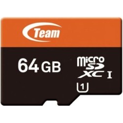 Team Group Memory Card Team Group 64GB Class 10 USH-I with Adapter Team Group Memory Card Team Group 64GB Class 10 USH-I with Adapter